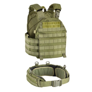 Плитоноска Defcon 5 Carrier With Belt Green (D5-BAV13 OD) зображення 1