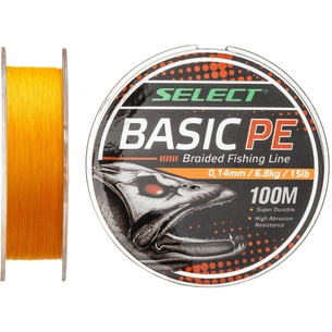 Шнур Select Basic PE 100m Помаранч 0.08mm 8lb/4kg (1870.27.52) зображення 1