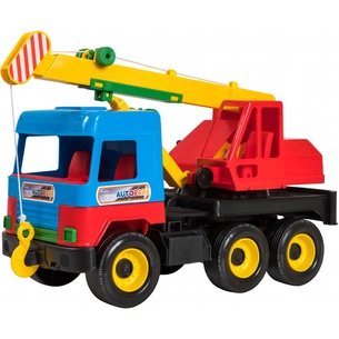 Спецтехніка Tigres "Middle truck" кран жовтий (39226) зображення 1