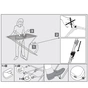 Сушарка для білизни Casa Si Kolibri 18m White Підлогова (CS42191C06D) (DAS302860) - зменшене зображення 3