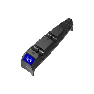 Зарядний пристрій iPega PG-P5S016 Для геймпадів DualSense PS5 Sony PlayStation 5 Slim Black (PG-P5S016) зображення 1