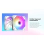 Кулер до корпусу ID-Cooling TF-12025-PRO-ARGB-TRIO WHITE - зменшене зображення 7