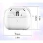 Чохол для навушників BeCover Soft TPU для Samsung Galaxy Buds 3 Transparent (711996) - уменьшенное изображение 2
