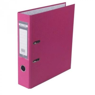 Папка - реєстратор Buromax А4, 70мм, JOBMAX PP, pink, built-up (BM.3011-10c) зображення 1