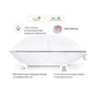 Подушка MirSon 1488 Royal Pearl memory effekt Висока 40х40 см (2200003263442) - зменшене зображення 3