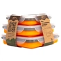 Набір туристичного посуду Tramp з 3х контейнерів силіконових 400/700/1000ml orange (TRC-089-orange) - зменшене зображення 3