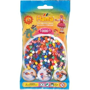 Набір для творчості Hama цветные бусины, 8 цветов (207-00) зображення 1
