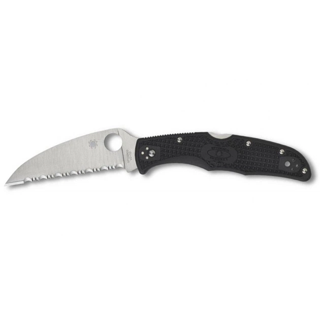 Ніж Spyderco Endura Wharncliffe Serrated (C10FSWCBK) - изображение 1