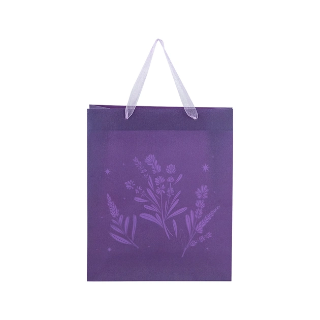 Подарунковий пакет Axent пластиковий Lavender-2, 32х27 см (8504-34-A) - picture 1