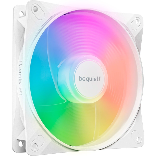 Кулер до корпусу Be quiet! Light Wings LX 120mm PWM Reverse білий (BL133) - зображення 1