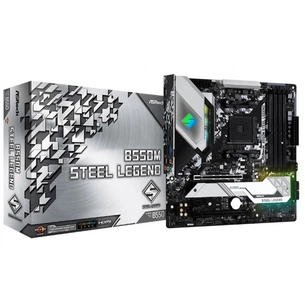 Материнська плата ASRock B550M STEEL LEGEND зображення 1