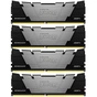 Модуль пам'яті для комп'ютера DDR4 128GB (4x32GB) 3200 MHz Fury Renegade Black Kingston Fury (ex.HyperX) (KF432C16RB2K4/128) - зменшене зображення 1
