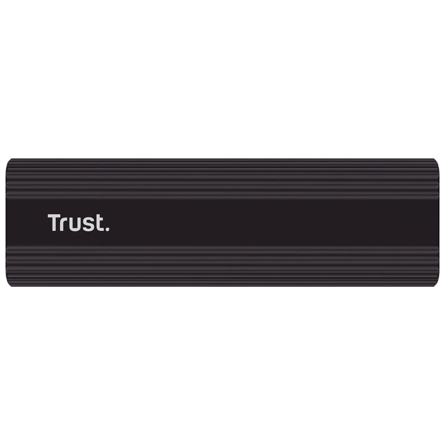 Карман внешний Trust USB-C to M.2 NVMe SSD Enclosure USB 3.2 Gen2 10Gbps aluminum black (25806_TRUST) - изображение 1