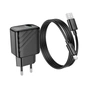Зарядное устройство HOCO CS21A Rich USB QC3.0 + cable USB to Micro 5P Black (6942007609890) - уменьшенное изображение 5