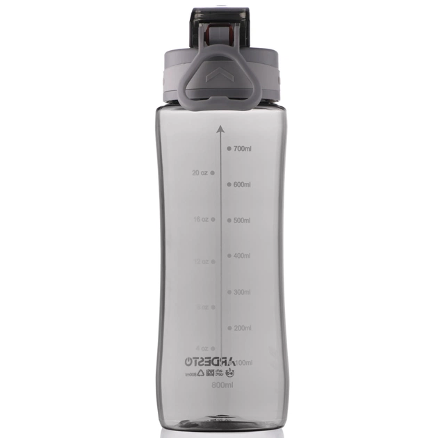 Бутылка для воды ARDESTO Purity 800мл сірий (AR2280PG) - изображение 1