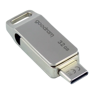 USB флеш накопичувач Goodram 32GB ODA3 Silver USB 3.0 / Type-C (ODA3-0320S0R11) зображення 1