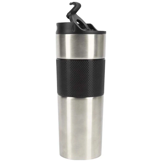 Термокружка Bergner Coffee & tea lovers 460 мл Black (BG-37789-BK) - зображення 1