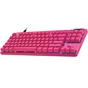 Клавiатура Logitech G PRO X TKL Rapid Magenta (920-013253) - зменшене зображення 3