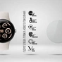 Плівка захисна Armorstandart Matte hydrogel Google Pixel Watch 3 45mm 6 pcs (ARM92042) - зменшене зображення 2