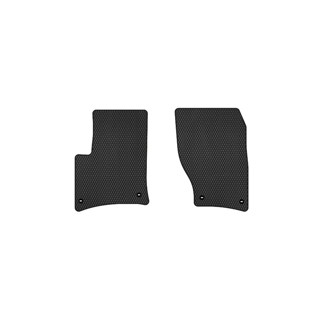 Килимок в салон EVAtech передні Volkswagen Touareg (7P) 2010-2014 2 (VW32527AB2TL4RBB) - зображення 1