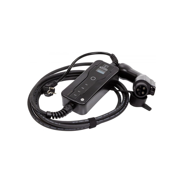 Зарядний пристрій для електромобіля HiSmart Type 1 - Schuko (220V), 16A, 3.6кВт, 1-фазное, 5м (EV200689) - picture 4