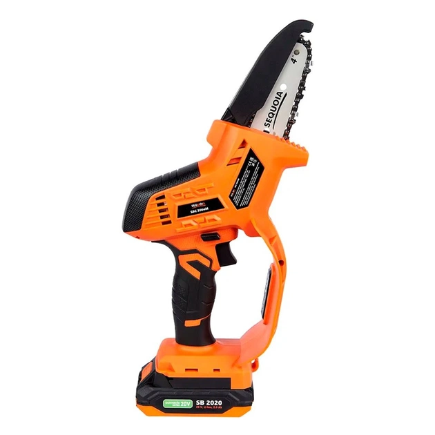 Ланцюгова пила SEQUOIA міні, 20V, 2Ah, шин 10 см (SBC2004M-QV) - picture 4