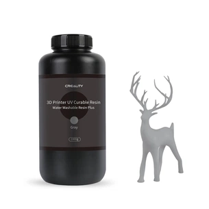Фотополімерна смола Creality Resin, Water Washable Plus 1кг, gray (3302010041) зображення 1