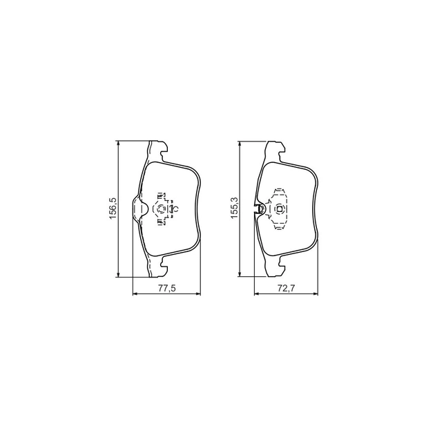 Гальмівні колодки Bosch 0 986 494 280 - picture 7