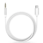 Перехідник USB-C M to 3.5mm F 1.0m white XoKo (AUX-002-WH) - зменшене зображення 1