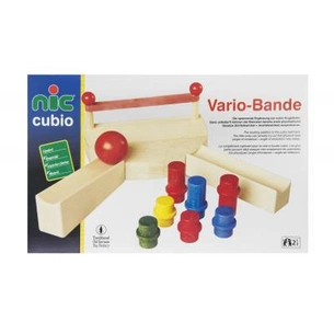 Конструктор Nic cubio елемент кулькової дороги Бортик із гумкою (NIC2184) зображення 1