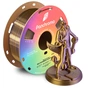 Пластик для 3D-принтера Polymaker PLA PANCHROMA DUAL SILK 1,75mm 1kg Gold-Purple (CA03029) - уменьшенное изображение 2
