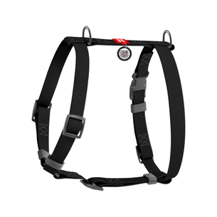 Шлея для собак WAUDOG Waterproof анатомічна Н-подібна S чорна (32941) зображення 1