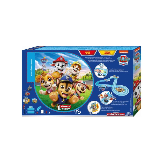 Автотрек Carrera First Paw Patrol Перегони і порятунок (CR-20063058) - picture 11