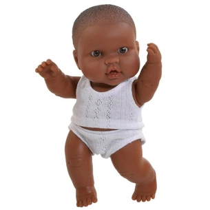 Пупс Paola Reina мулатка в пiжамi, у тубі (01019B) зображення 1