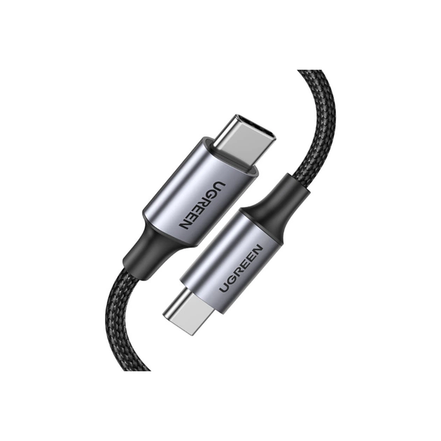 Дата кабель USB-C to USB-C 3.0m 5A 100W US316 Black Ugreen (90120) - изображение 1