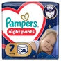 Підгузки Pampers Night Pants Розмір 7 (15+ кг) 35 шт (8006530320573) - зменшене зображення 1