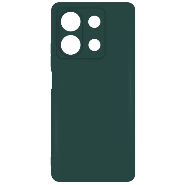 Чохол до мобільного телефона ACCLAB Silicone Case Xiaomi Redmi Note 13 5G Dark Green (1283126602849) - зображення 1