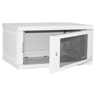 Шафа настінна Ipcom 4U, 600*350, RAL7035 (СН-4U-060х035-ДС-7035) зображення 1