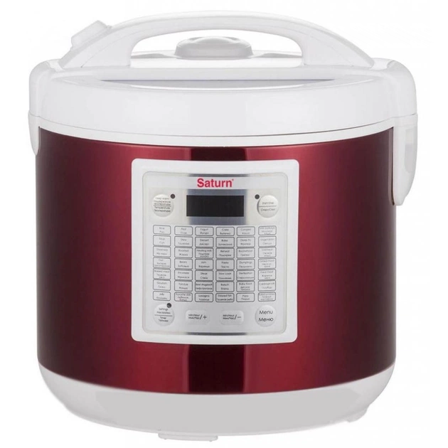 Мультиварка Saturn ST-MC9209 Red - зображення 1