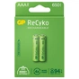 Акумулятор Gp AAA 65AAAHCE-EB2 Recyko 650 mAh * 2 (65AAAHCE / 4891199186677) - зменшене зображення 1