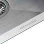 Мийка кухонна GRANADO Under top L STEEL S304 (GS09304) - зменшене зображення 5