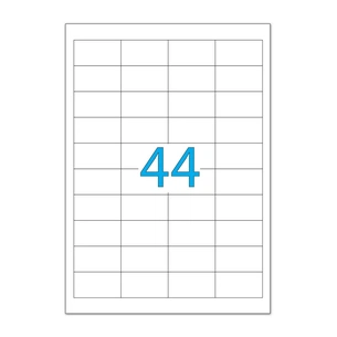 Этикетка самоклеящаяся Tama 48,3х25,4 (44 на листе) с/кл (100листов) (18264) изображение 1