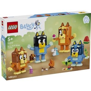 Конструктор LEGO Bluey Сім'я Блуї з кубиків (11217) зображення 1