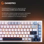 Клавіатура GamePro Genesis Warden MK160BL Outemu Swithes USB White (MK160BL) - зменшене зображення 9