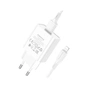 Зарядний пристрій BOROFONE BA74A Aspirer single port charger set(iP) White (BA74ALW) - зменшене зображення 5