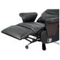 Офісне крісло Аклас Отаман, з електроприводом, Шкіра LC-A Black/PU Black (00174391) - зменшене зображення 10