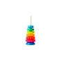Розвиваюча іграшка Fat Brain Toys Пірамідка гвинтова тактильна SpinAgain (F110ML) - зменшене зображення 1