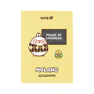 Щоденник шкільний Kite Molang, тверда обкладинка (ML25-262) зображення 1