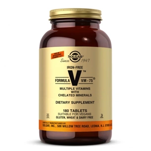 Мультивітамін Solgar Мультивітаміни без заліза, формула VM-75, Iron-Free Formula (SOL-01153) зображення 1