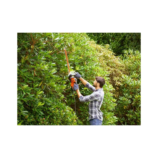 Кущоріз Black&Decker 500W, ніж 55 см, до 16 мм, з доп ножем, вага 2,54 кг (BEHTS401) - зображення 3